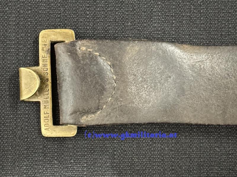 k.u.k. Infanterieleibriemen mit Kastenschloss (Koppelschloss) M1888 - 'Mannschaft' !! — image 7