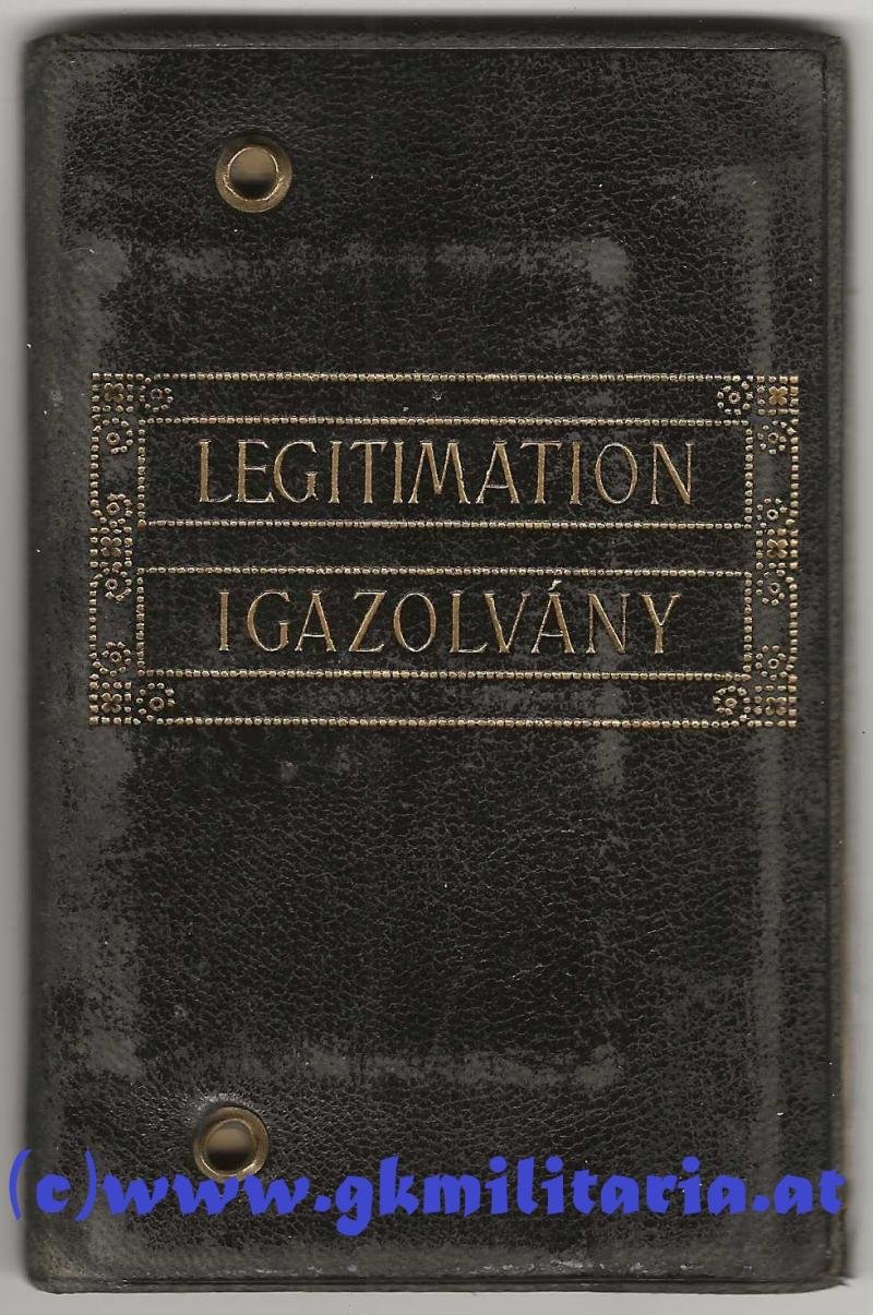 k.u.k. Legitimation Korvettenkapitän Georg R.A. Seibert !! — image 2