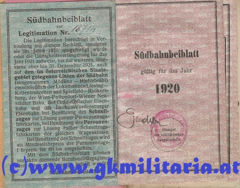 k.u.k. Legitimation Korvettenkapitän Georg R.A. Seibert !! — image 7