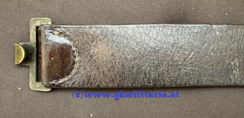 k.u.k. Infanterieleibriemen mit Kastenschloss (Koppelschloss) - 'Mannschaft' !! — image 4