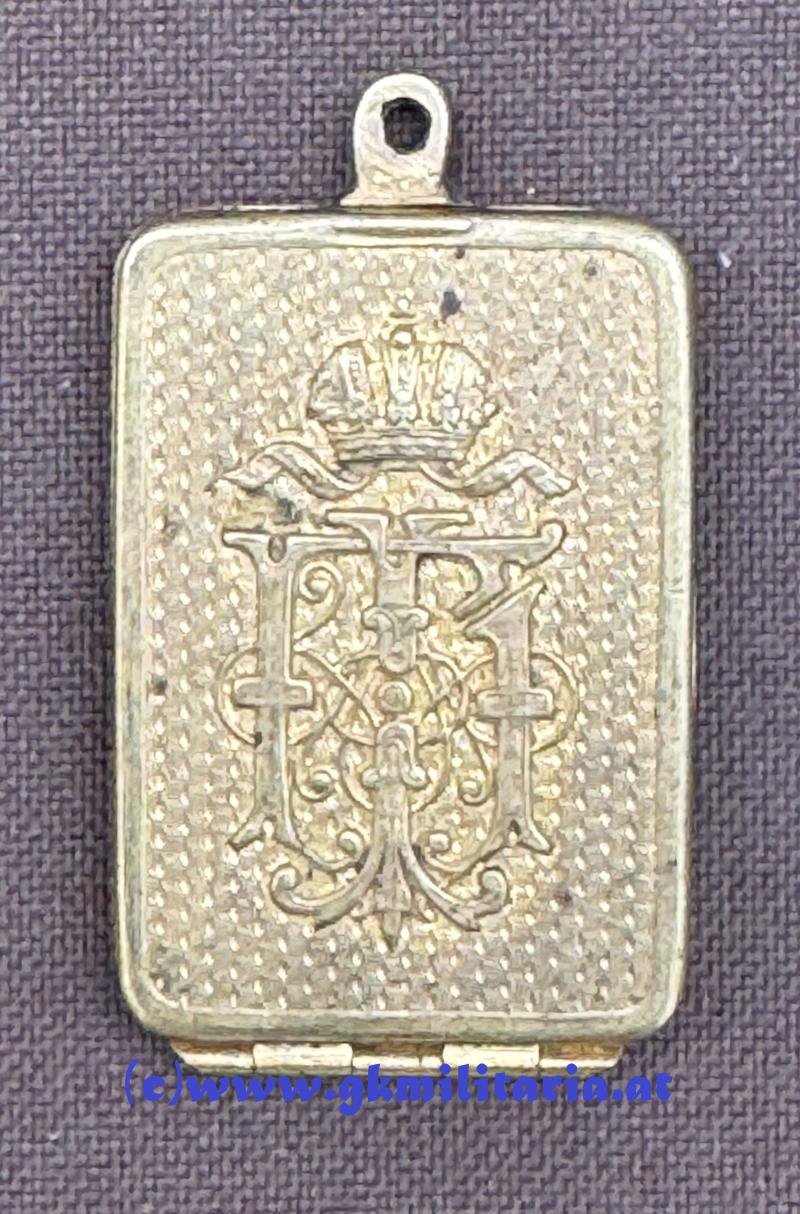 k.u.k. Erkennungsmarke für Offiziere - Kadett Franz Novy - Galizisches Feldjäger-Bataillon Nr. 4 - Rzeszów!! — image 3