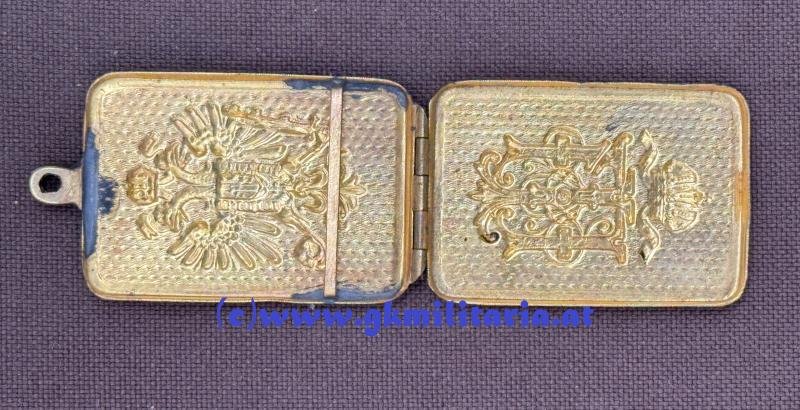 k.u.k. Erkennungsmarke für Offiziere - Kadett Franz Novy - Galizisches Feldjäger-Bataillon Nr. 4 - Rzeszów!! — image 5