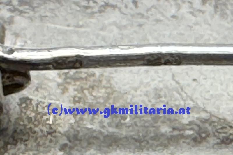 k.u.k. Kappenabzeichen Korps Hofmann 1914-1916 - 'SILBER' !! — image 4