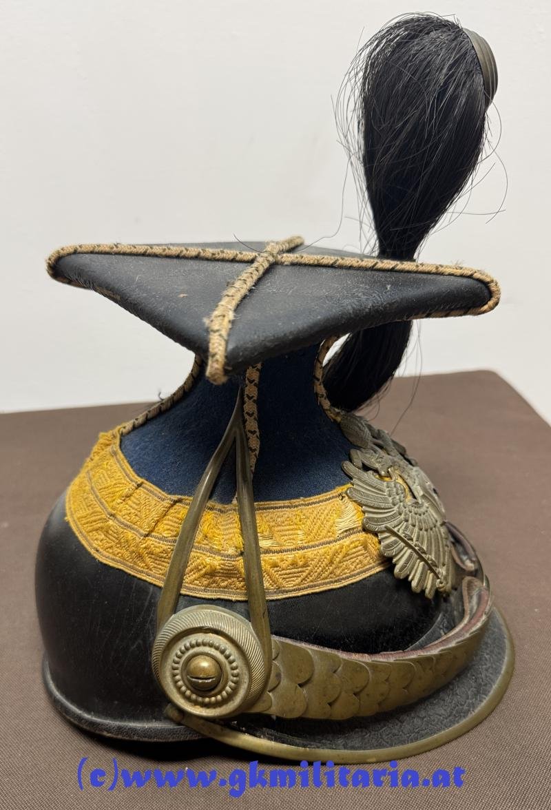 k.u.k. Tschapka Wachtmeister des k. u. k. Ungarisch-Kroatischen Ulanen-Regiment 'Nikolaus II. Kaiser von Rußland Nr. 5 - Monturdepotstempel!!! — image 4