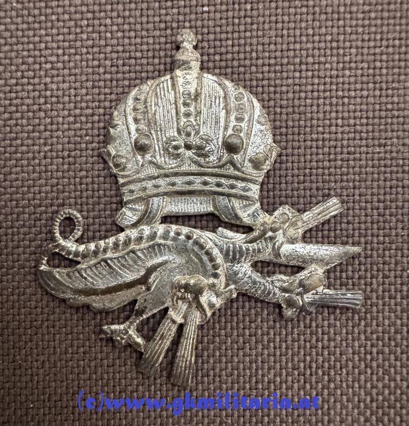 1 Paar k.u.k. Kragenspiegelauflagen MG-Truppe - Mannschaft/Uoffz.!! — image 2