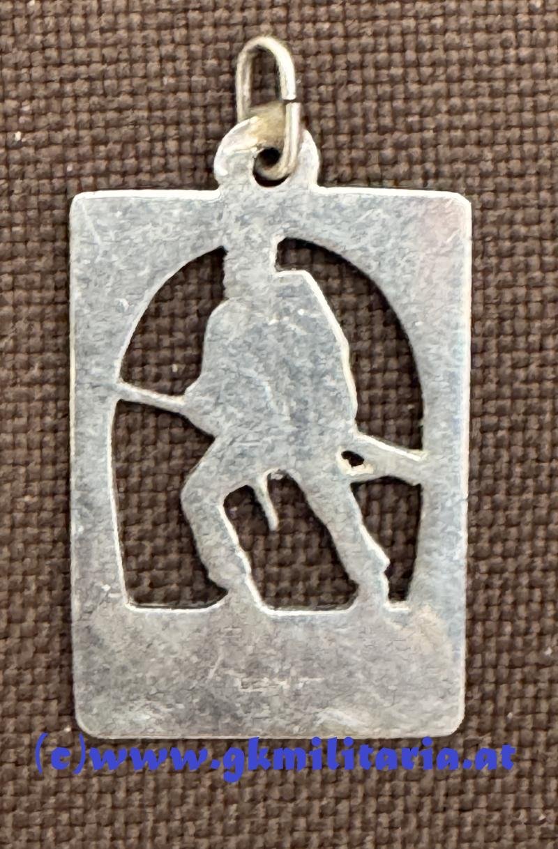 k.u.k. Anhänger 'Lieb Vaterland magst ruhig sein' - SILBER! — image 2