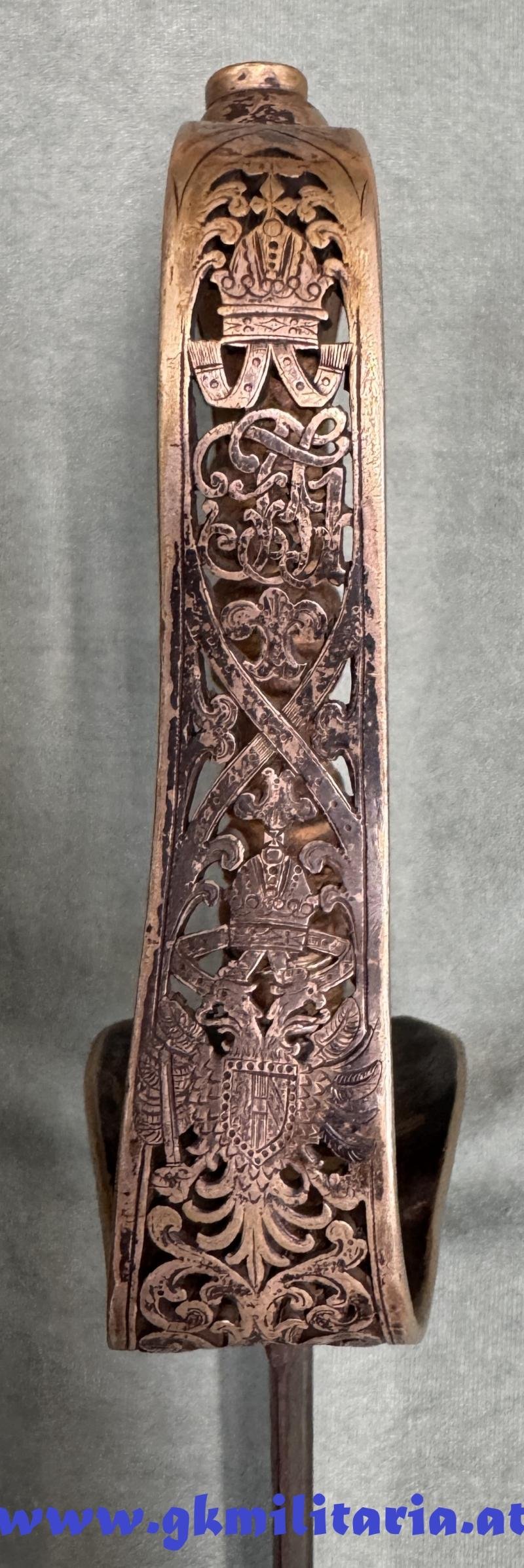 k.u.k. Landwehr-Gebirgstruppe Säbel für Offiziere Kaiser FJ I. ! — image 3