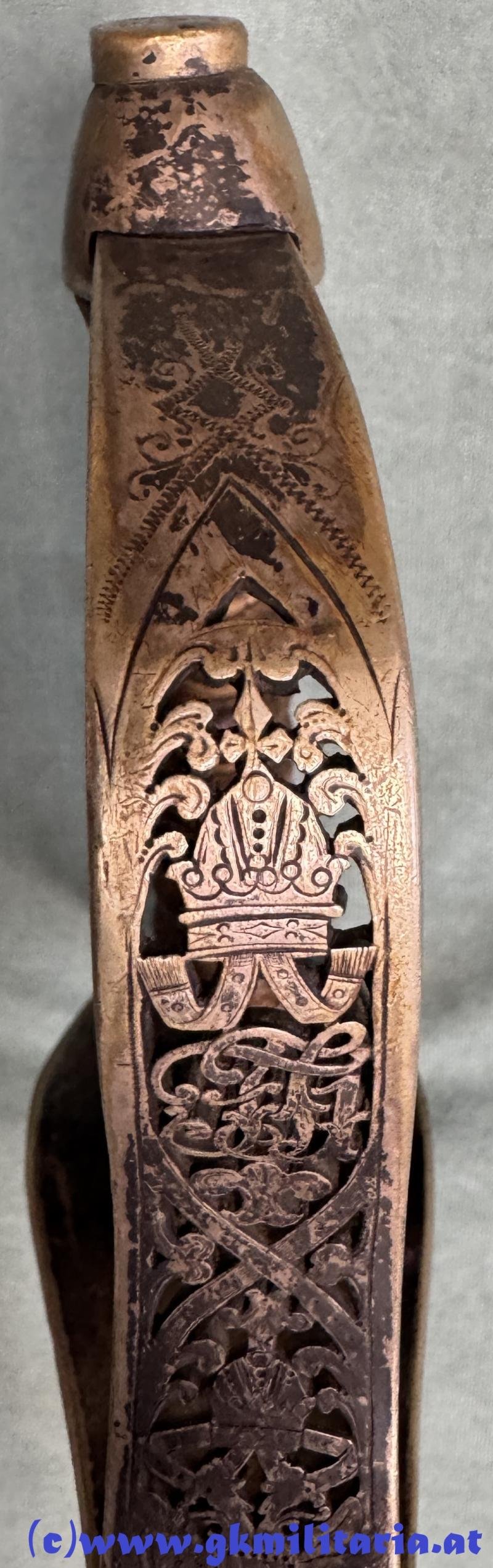 k.u.k. Landwehr-Gebirgstruppe Säbel für Offiziere Kaiser FJ I. ! — image 4