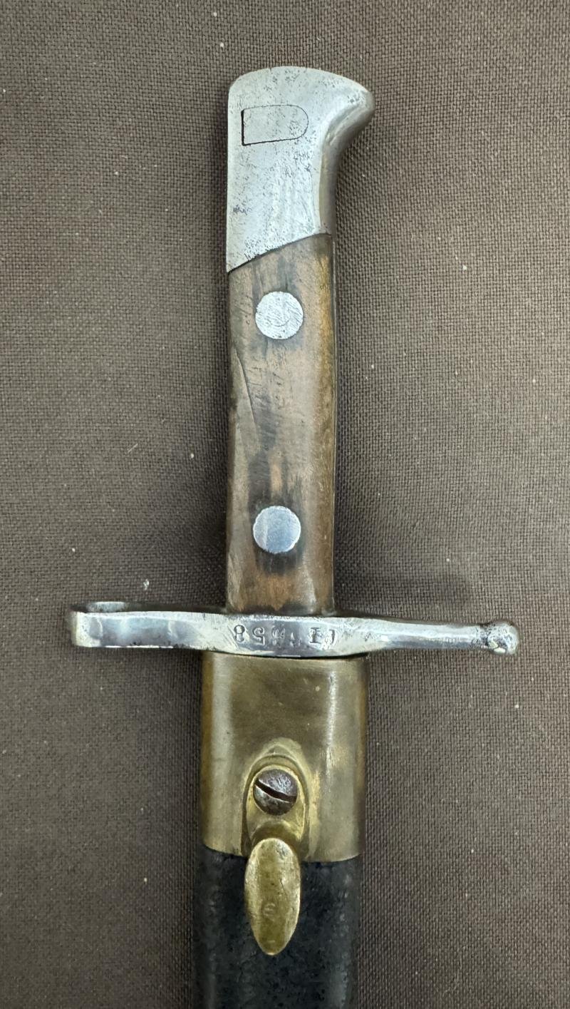 Italien - Carcano Bajonett M. 1891 - k.u.k. Beutewaffe! — image 2