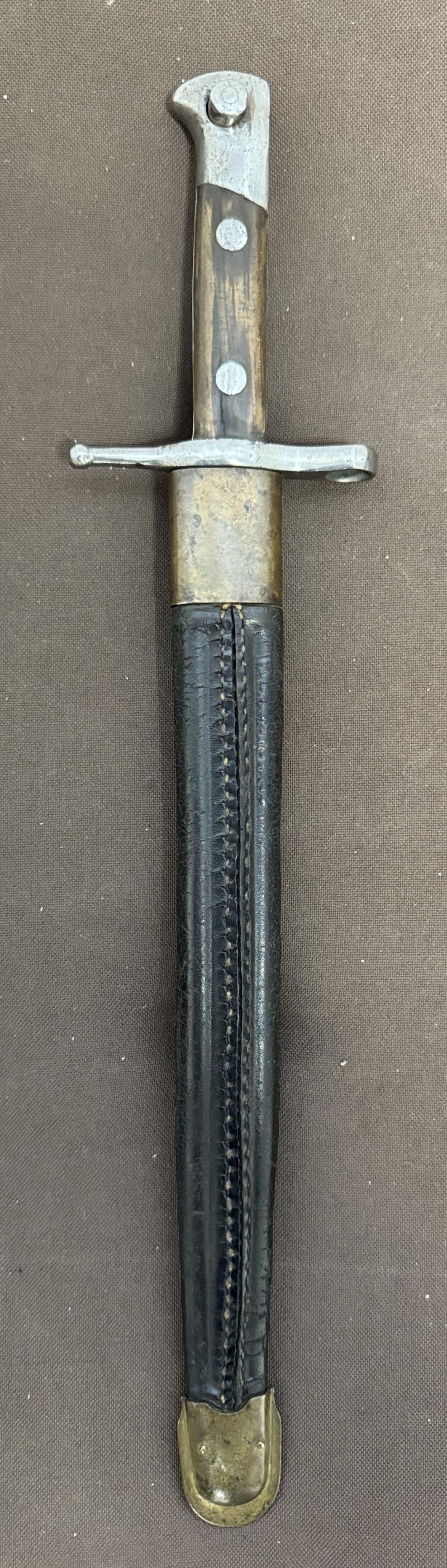 Italien - Carcano Bajonett M. 1891 - k.u.k. Beutewaffe! — image 3