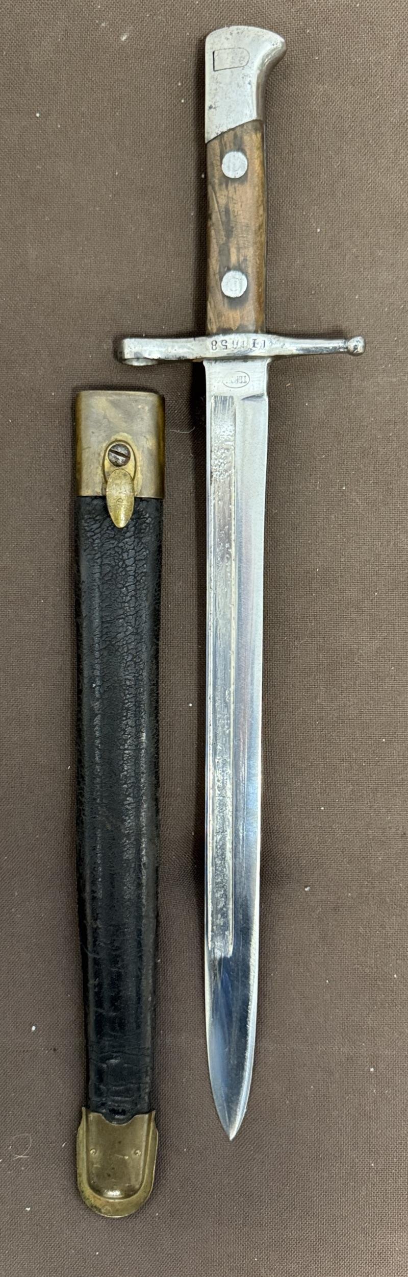 Italien - Carcano Bajonett M. 1891 - k.u.k. Beutewaffe! — image 5