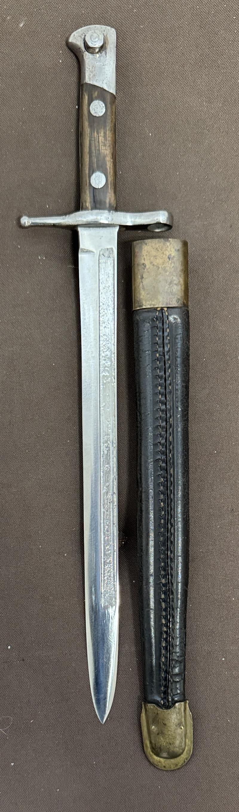 Italien - Carcano Bajonett M. 1891 - k.u.k. Beutewaffe! — image 6