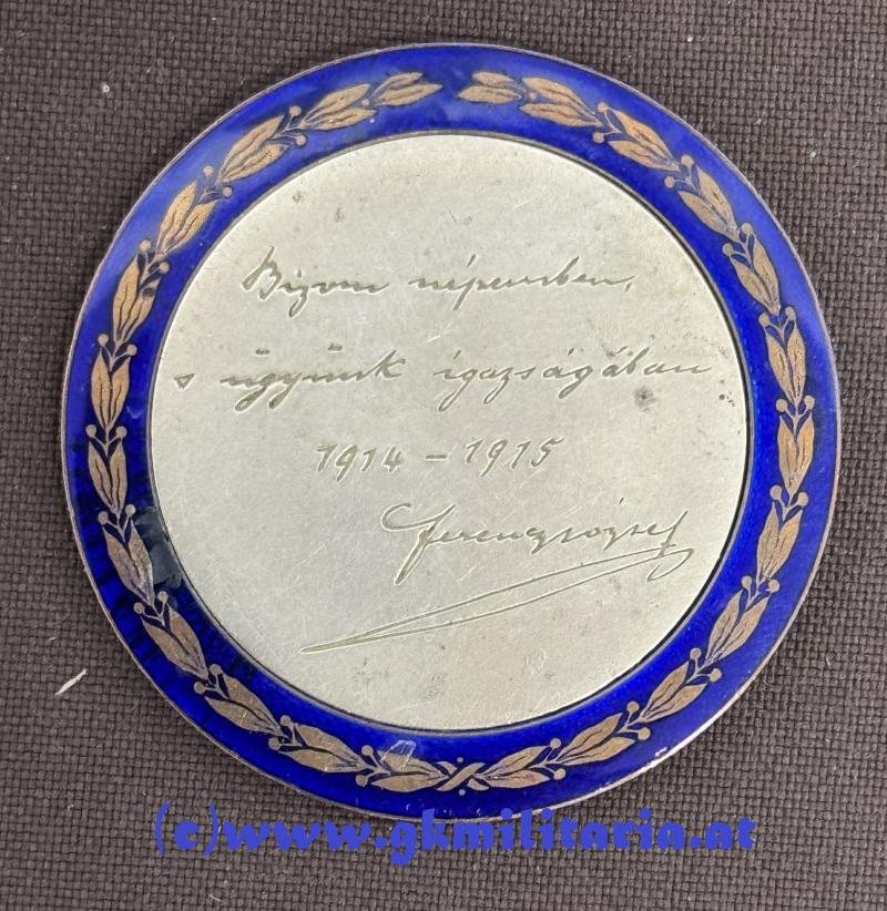 k.u.k. Medaille 1914/15 - Kaiser Franz Josef I. ! — image 2