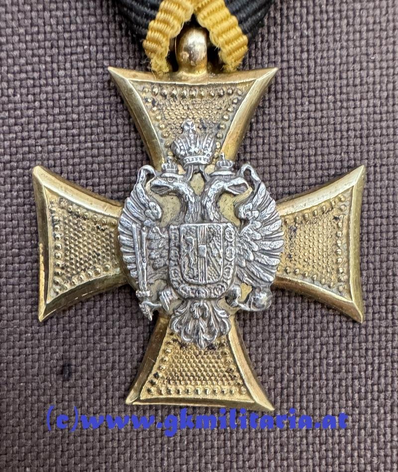 k.u.k. Militärdienstzeichen 3. Kl. für Offiziere 25 Jahre! — image 3