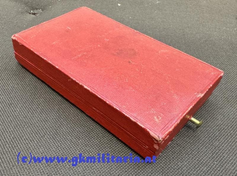 k.u.k. Eisernes Verdienstkreuz im Luxusetui! G.A. Scheid! — image 6