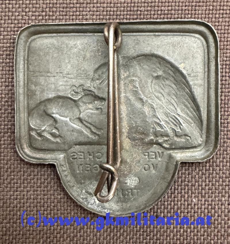 k.u.k. Kappenabzeichen - Vergebliches Vordringen gegen Triest !! - MINT!! — image 2