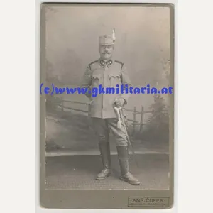 Portrait k.u.k. Tiroler Standschütze - KAB-Foto !