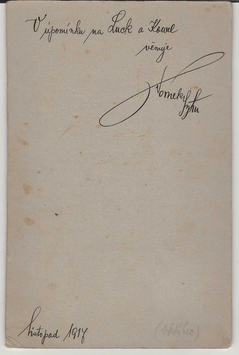 Portrait k.u.k. Hauptmann Karel Tomek Schützenregiment Nr. 36 - Luck/Kowel 1917 - KAB-Foto! — image 2