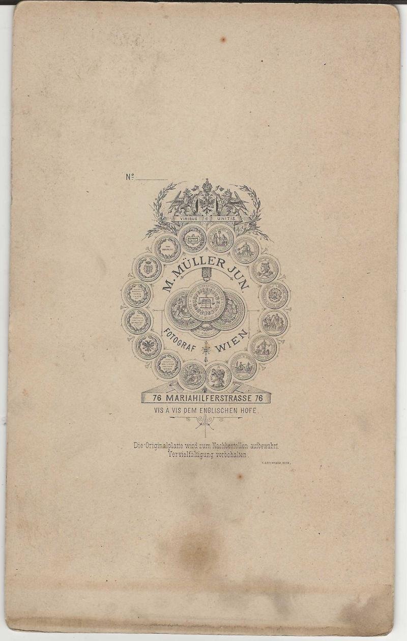 Portrait k.u.k. Offizier Ulane um 1850/60! - KAB-Foto! — image 2