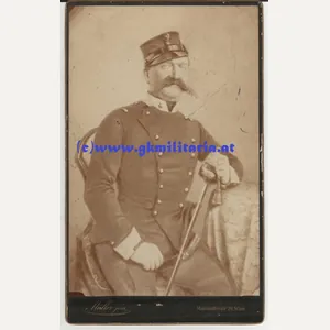 Portrait k.u.k. Offizier Ulane um 1850/60! - KAB-Foto!