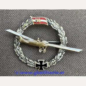 k.u.k. Kappenabzeichen Luftfahrtruppe - 'Bundesfliegerabzeichen' !!