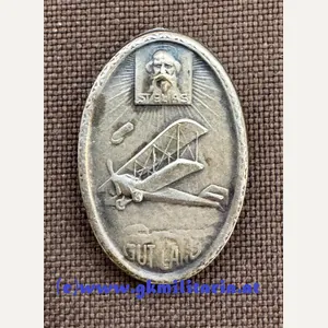 k.u.k. Kappenabzeichen Luftfahrtruppe - 'GUT LAND - St. ELIAS' !!