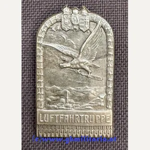 k.u.k. Kappenabzeichen - 'LUFTFAHRTRUPPE' !!