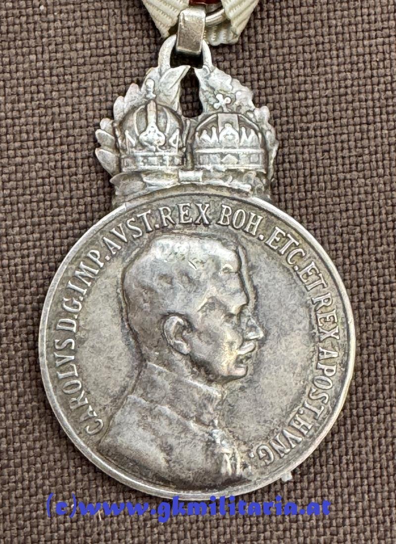 k.u.k. Silberne Militärverdienstmedaille Kaiser Karl I.! — image 3