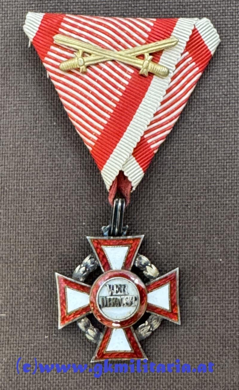 k.u.k. Militärverdienstkreuz 3. Klasse mit KD!! — image 2
