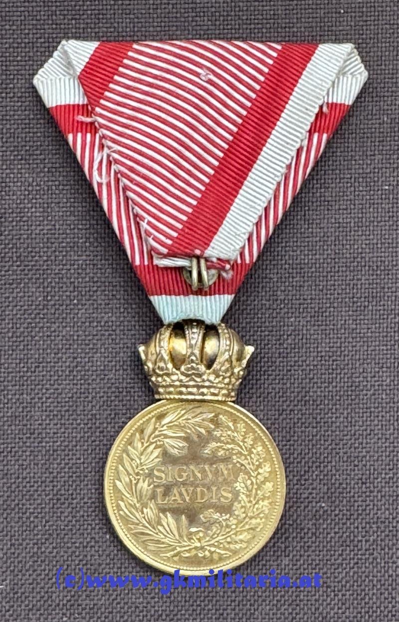 k.u.k. Bronzene Militärverdienstmedaille Kaiser Franz Joseph I.!! — image 3