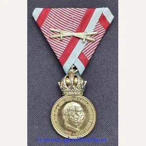 k.u.k. Bronzene Militärverdienstmedaille Kaiser Franz Joseph I.!!