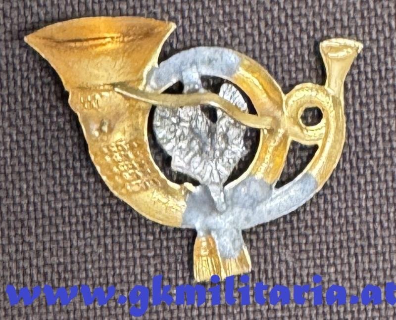 k.k. Jägerhorn für die Feldkappe der Tiroler Kaiserjäger! — image 2
