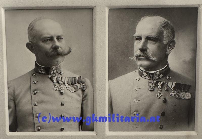 k.u.k. Portrait mit sehr hohen Offizieren - FZM Freiherr von Bolfras,FZM Ritter von Schwitzer, FZM Ritter von Steinitz, FML Littke usw. - 1908!! — image 8