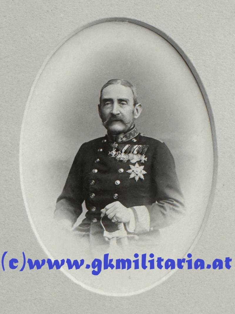 k.u.k. Portrait mit sehr hohen Offizieren - FZM Freiherr von Bolfras,FZM Ritter von Schwitzer, FZM Ritter von Steinitz, FML Littke usw. - 1908!! — image 9