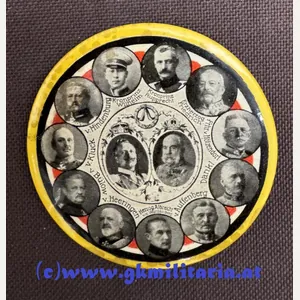 k.u.k. Patriotischer Handspiegel - Waffenbrüderschaft Kaiser Franz Joseph I. - …