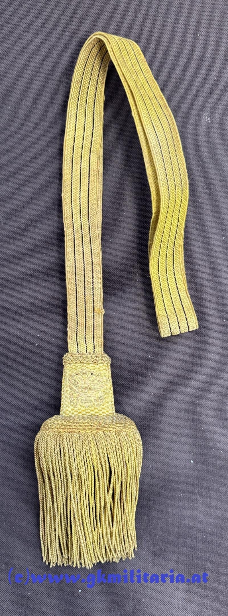 k.u.k. Portepee Säbel Kaiser Franz Joseph I. ! — image 3