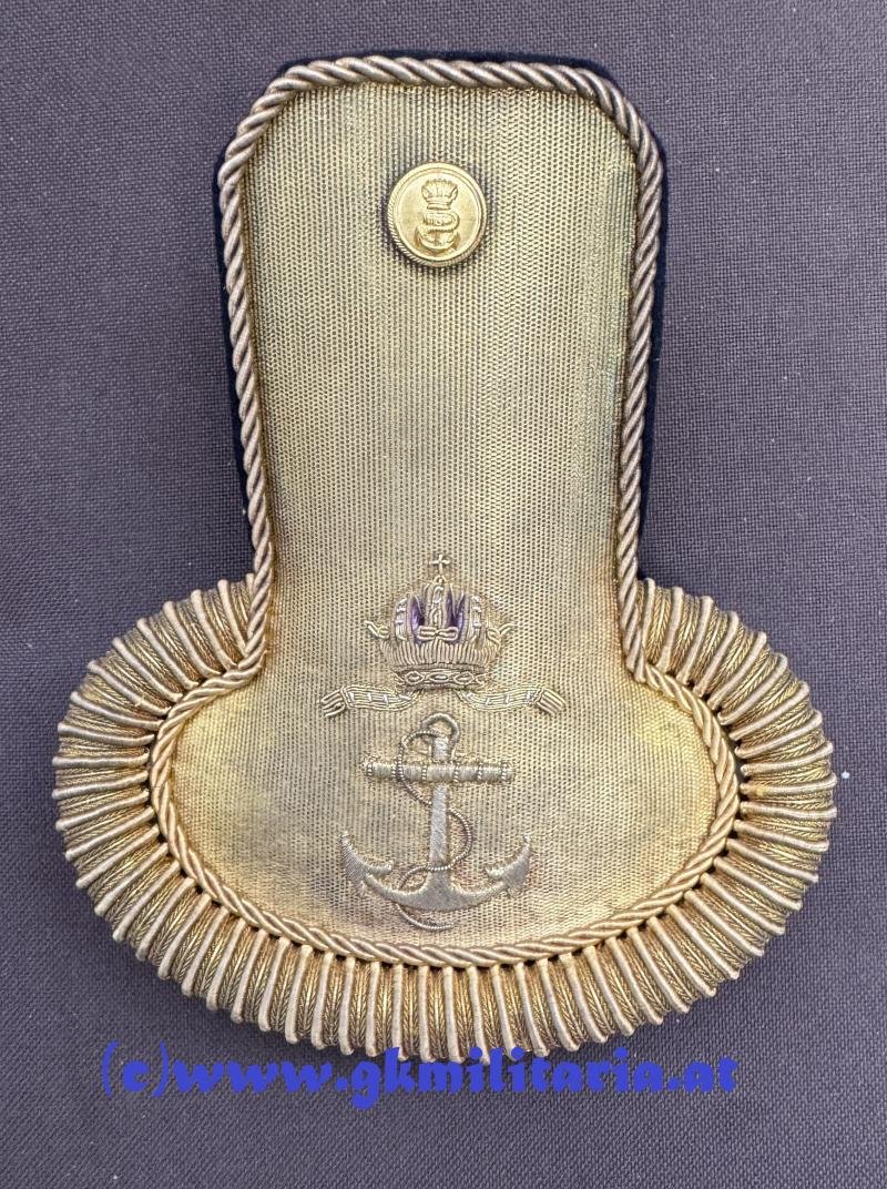 Paar Epauletten für Seefähnrich, Seekadetten oder Seeaspiranten der k. u. k. Kriegsmarine!! — image 2