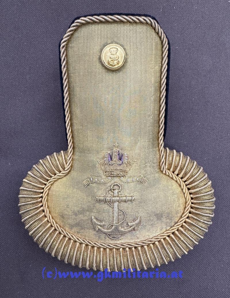 Paar Epauletten für Seefähnrich, Seekadetten oder Seeaspiranten der k. u. k. Kriegsmarine!! — image 6