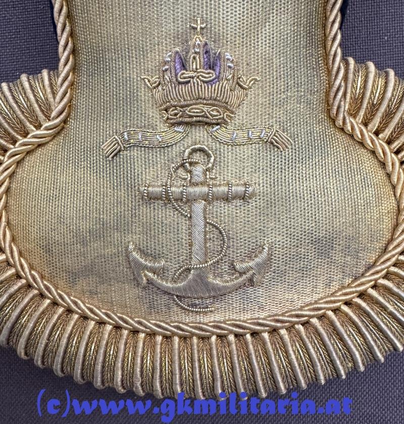 Paar Epauletten für Seefähnrich, Seekadetten oder Seeaspiranten der k. u. k. Kriegsmarine!! — image 7