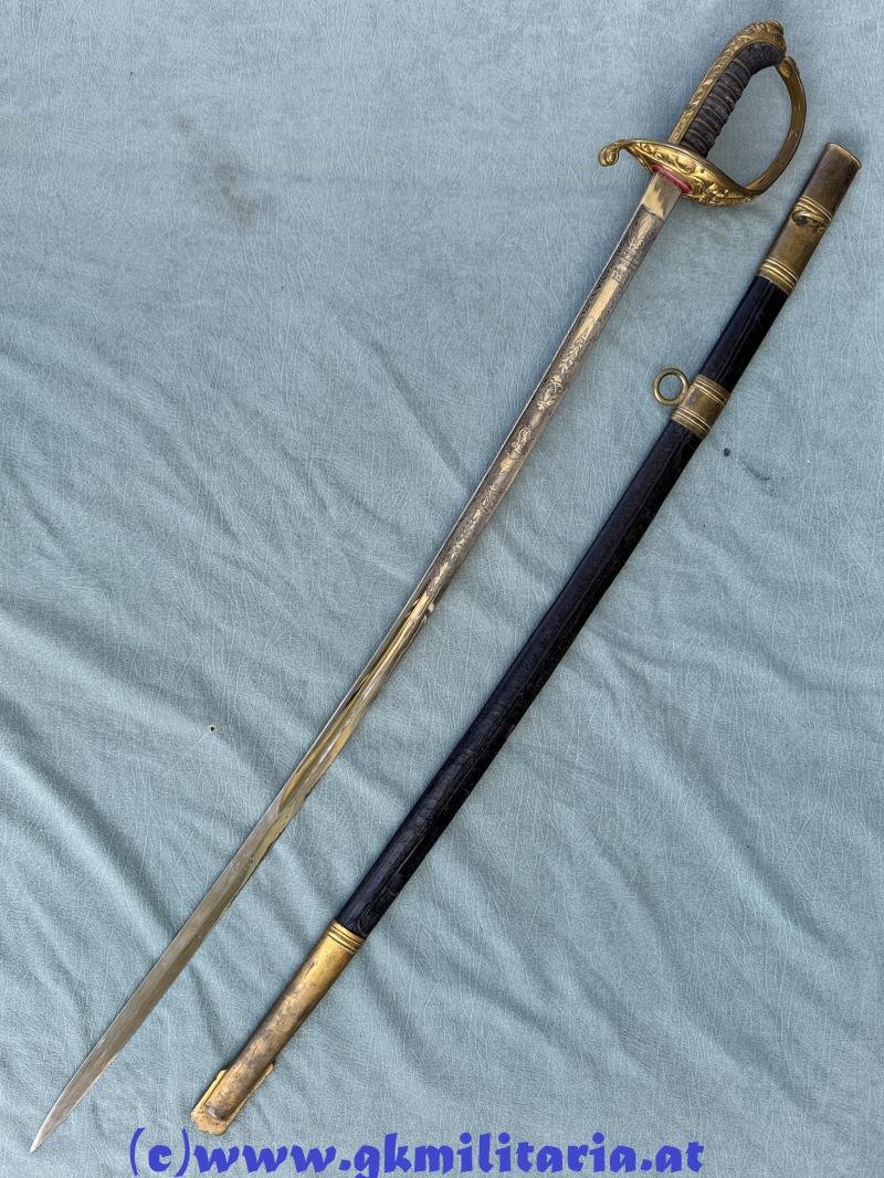 k.u.k. Beamtensäbel M1889 mit Klingenätzung!! — image 3