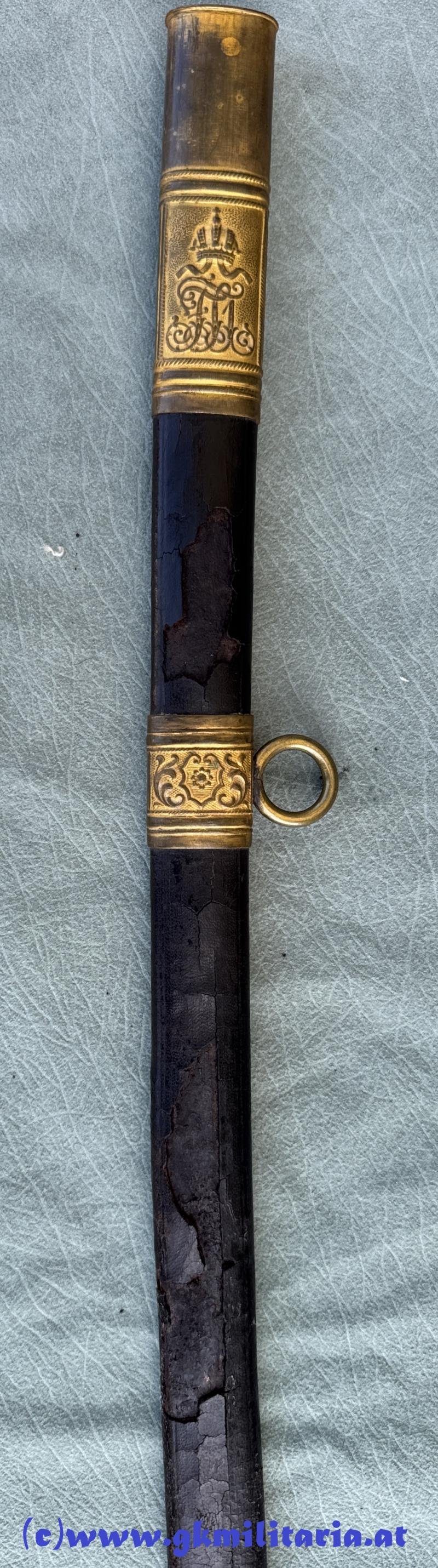 k.u.k. Beamtensäbel M1889 mit Klingenätzung!! — image 4