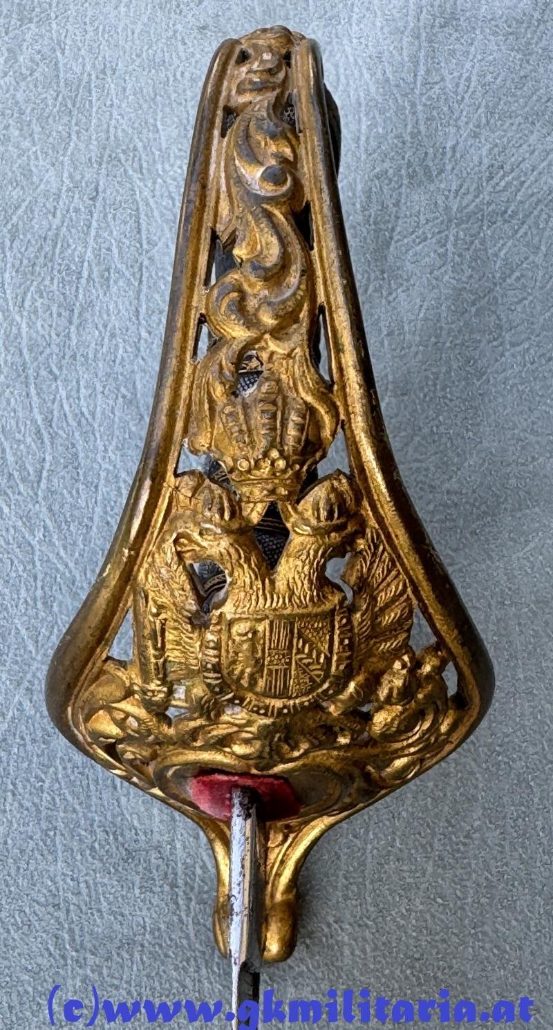 k.u.k. Beamtensäbel M1889 mit Klingenätzung!! — image 7