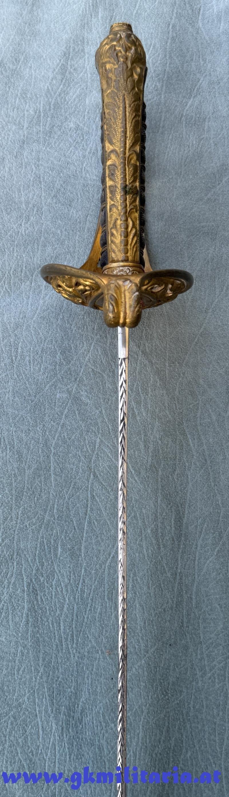 k.u.k. Beamtensäbel M1889 mit Klingenätzung!! — image 9