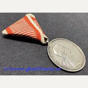 k.u.k. Silberne Tapferkeitsmedaille 1. Klasse Kaiser Karl I. !!