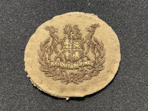 WW2 South African Warrant officers wool sleeve badge