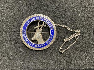 WW1/2 South African Military forces English made sweetheart