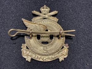 WW2 Canadian 2nd Armoured car Regiment cap badge