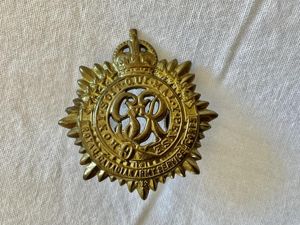 WW2 R.C.A.S.C brass collar badge