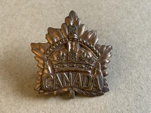 WW1 Canadian General service cap badge