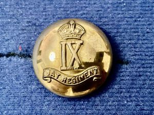 WW2 9th Jat Regiment officers button